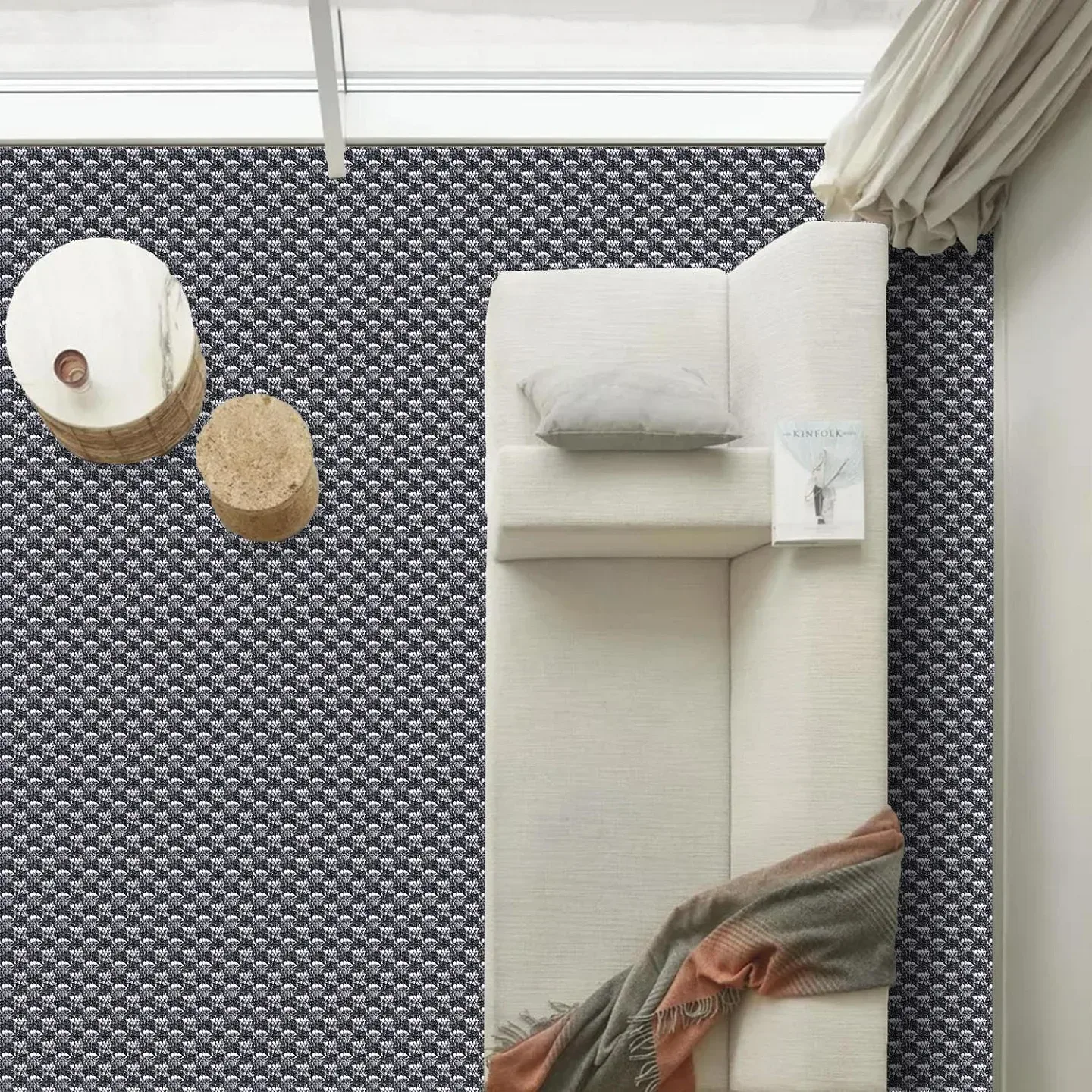CHECKMATE-2 Loop Pile Wall-to-Wall Carpets Carpet in Surat