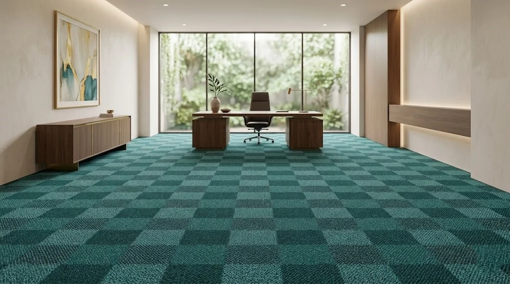 Graphics Box Cut-Loop Pile Wall-to-Wall Carpets Carpet in Surat